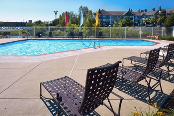 Heated community pool